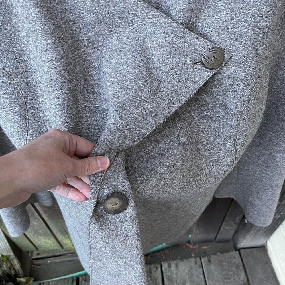 Beyond Threads Alpaca & Wool Button Jacket Coat S… - image 7